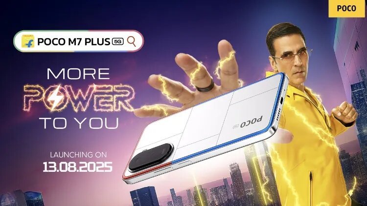 پوکو M7 پلاس با دوربین 50MP و باتری غول‌پیکر 7000mAh رونمایی شد