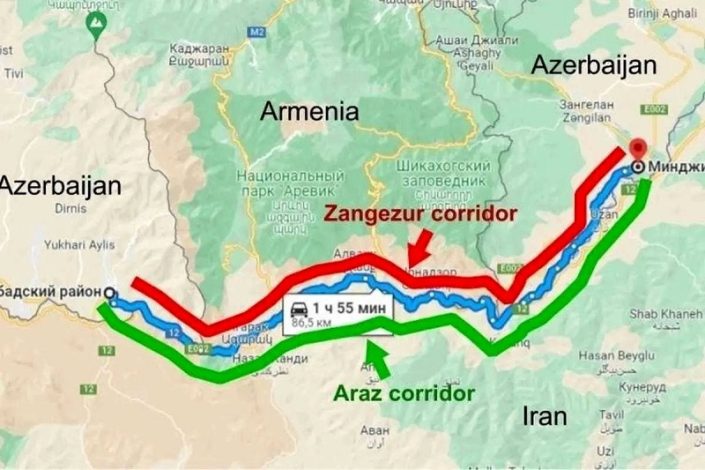 تاثیر کریدور زنگزور بر اقتصاد ایران چیست؟ 1 تاثیر کریدور زنگزور بر اقتصاد ایران چیست