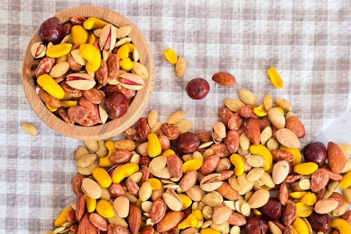 با ترکیبات آجیل مخلوط آشنا شوید 1 ترکیبات آجیل مخلوط