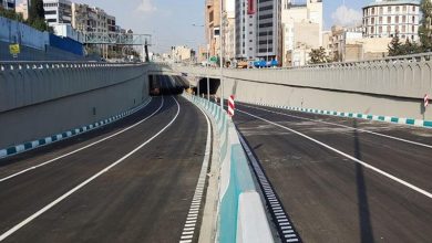 تقاطع غیرهمسطح جنت آباد آبشناسان