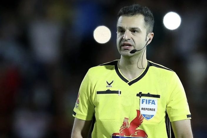 داور بازی سوپرجام بین استقلال و تراکتور