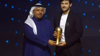 سردار آزمون برنده توپ طلای لیگ امارات شد