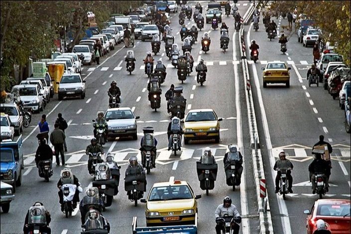 ممنوعیت ورود موتورسیکلت به منطقه 12 تهران