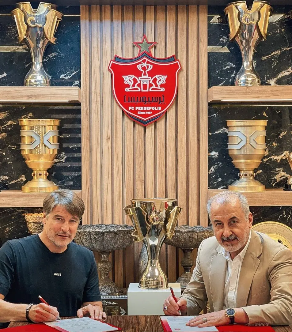 میشائیل اونینگ رسما به پرسپولیس پیوست +عکس 3 میشائیل اونینگ رسما به پرسپولیس پیوست