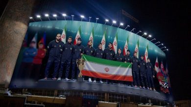 رونمایی از دیوارنگاره «ایران بالا» در میدان ولیعصر به افتخار قهرمانان کشتی فرنگی