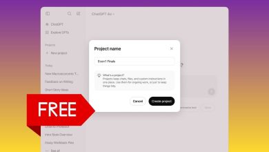 ویژگی Projects در ChatGPT برای همه کاربران رایگان شد 6 ویژگی Projects در ChatGPT برای همه کاربران رایگان شد