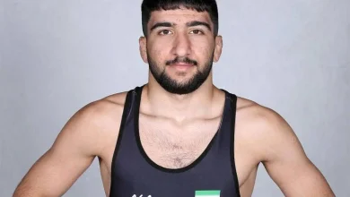 پیام احمدی در 25 ثانیه راهی نیمهنهایی شد + فیلم 8 پیام احمدی هم به نیمهنهایی کشتی فرنگی قهرمانی جهان صعود کرد + فیلم