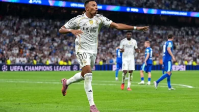 خلاصه بازی رئال مادرید 2-۱ مارسی؛ باز هم کیلیان امباپه!