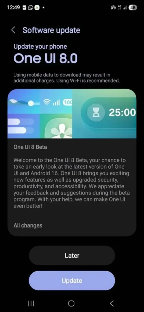 آپدیت One UI 8 برای میانرده محبوب سامسونگ منتشر شد 2 آپدیت One UI 8 برای میانرده محبوب سامسونگ منتشر شد