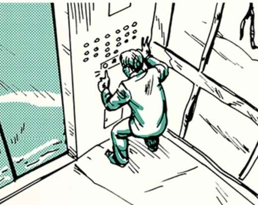 آموزش تصویری نجات از آسانسور در حال سقوط