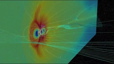 عکس ناسا از زمین در طول یک طوفان خورشیدی 4 عکس ناسا از زمین در طول یک طوفان خورشیدی