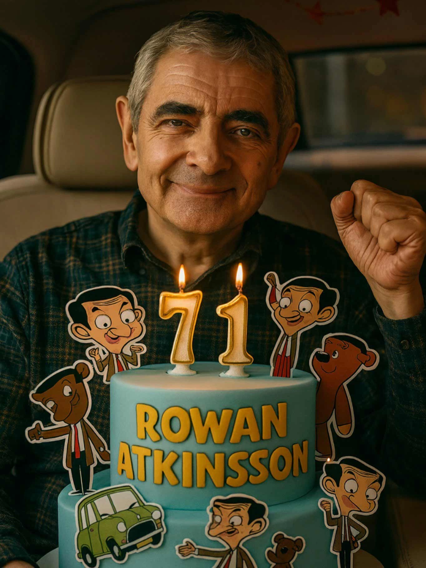 مستربین ۷۱ ساله شد+ عکس 2  مستربین ۷۱ ساله شد+ عکس