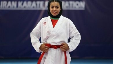 ستایش قانعی اولین طلای ایران در کاراته نوجوانان آسیا را کسب کرد