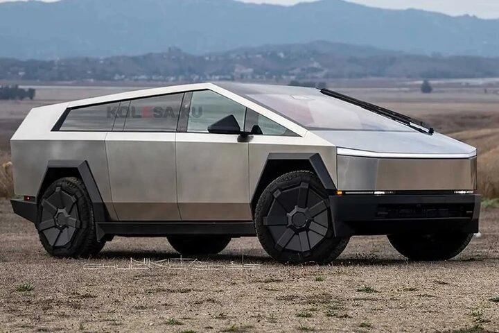  پروژه مرموز تسلا؛ یک سایبرتراک شاسی بلند