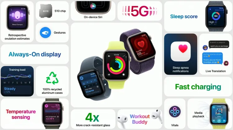 اپل واچ SE 3 به عنوان ارزانترین ساعت هوشمند اپل در سال 2025 معرفی شد +تصاویر و قیمت 3 اپل واچ SE 3