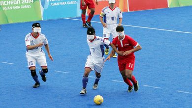 سومین برد تیم ملی فوتبال نابینایان ایران در جام جهانی 6 سومین برد تیم ملی فوتبال نابینایان ایران در جام جهانی