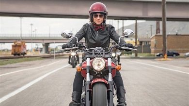 صدور گواهینامه موتورسیکلت برای زنان