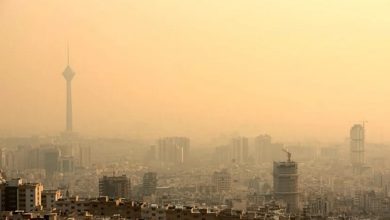 هشدار: هوای تهران در وضعیت بسیار ناسالم یا بنفش قرار گرفت! 5 هوای تهران در وضعیت بسیار ناسالم یا بنفش قرار گرفت