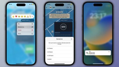 واتساپ برای آیفون یادآور پیامها را فعال کرد 5 واتساپ برای آیفون یادآور پیامها را فعال کرد