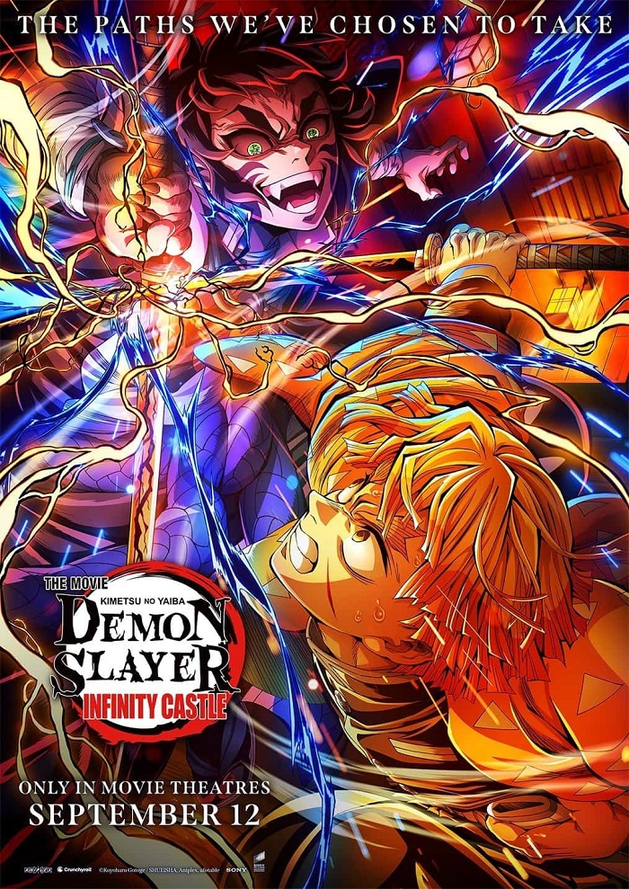 تیزر و پوستر جدید انیمه Demon Slayer: Infinity Castle منتشر شد +فیلم 2 انیمه Demon Slayer: Infinity Castle