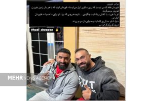 نمایش اخلاق ایرانی روی سکوی مستر المپیا؛ رفتار تحسینبرانگیز هادی چوپان 2 نمایش اخلاق ایرانی روی سکوی مستر المپیا؛ رفتار تحسینبرانگیز هادی چوپان