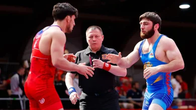 تخلف از دست دادن در مسابقات کشتی، منجر به محرومیت خواهد شد 8 تخلف از دست دادن در مسابقات کشتی، منجر به محرومیت خواهد شد