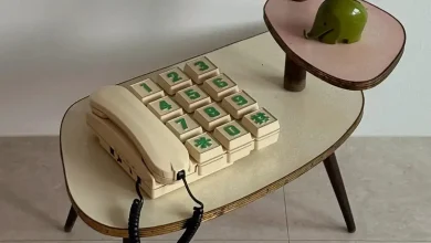 این تلفن شاهکار طراحی تلفن‌های سیمی در دهه ۱۹۸۰ بود+ عکس‌ها