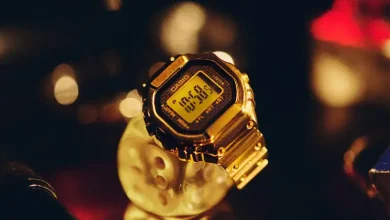ساعت حلقه ای جدید کاسیو با حلقه طلایی CRW-001G-9JR از راه رسید +تصاویر و قیمت 5 ساعت حلقه ای جدید کاسیو
