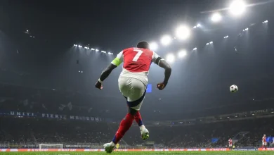 فصل ضربات کاشته: آیا عصر گواردیولا به پایان رسیده است؟ 4 بوکایو ساکا در حال زدن ضربه کرنر