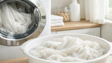 آموزش جامع شستشوی پرده بدون آسیب به رنگ و بافت 13 آموزش جامع شستشوی پرده بدون آسیب به رنگ و بافت