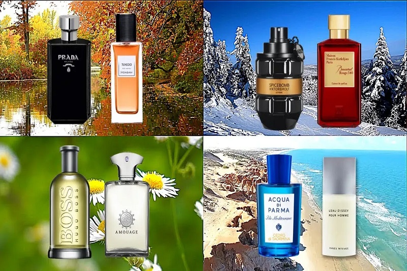 نحوه انتخاب عطر فصل