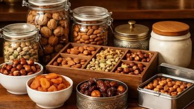 بهترین ظروف نگهداری آجیل و مغزیجات