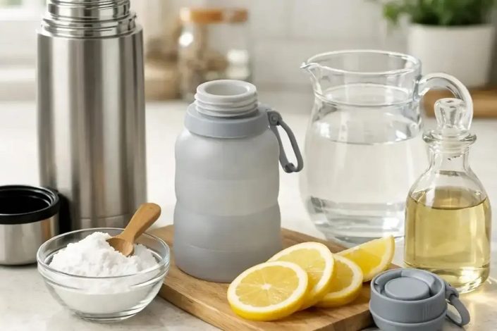 ترفندهای از بین بردن بوی بد فلاسک و قمقمه