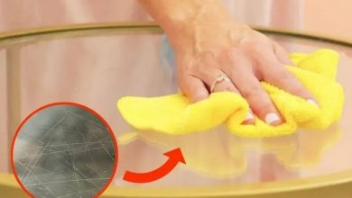 ترفندهای از بین بردن خط و خش میز شیشه ای
