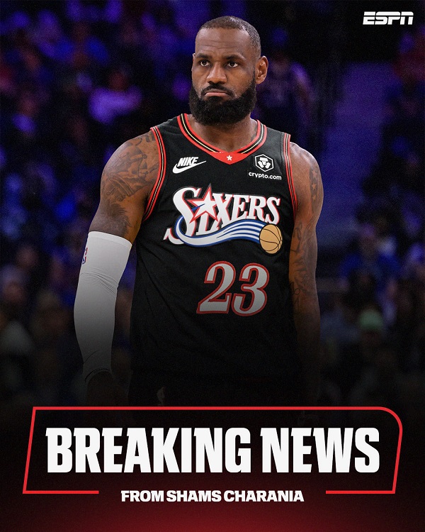 تیم جدید لبران جیمز در NBA