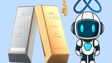 پیش‌بینی هوش مصنوعی از قیمت طلا و نقره تا پایان سال 2026