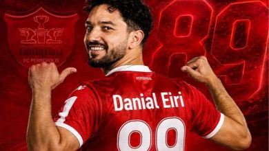 پرسپولیس رسما از دانیال ایری رونمایی کرد