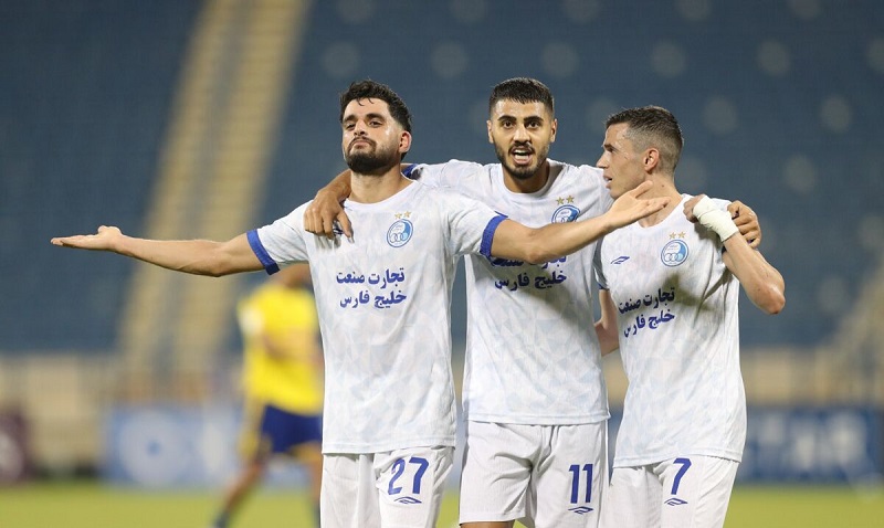 خلاصه بازی الغرافه قطر 1-2 استقلال ایران