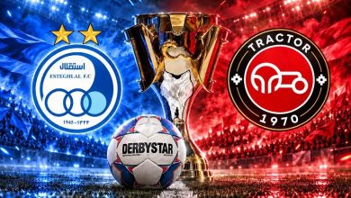 خلاصه بازی تراکتور 1-1 استقلال